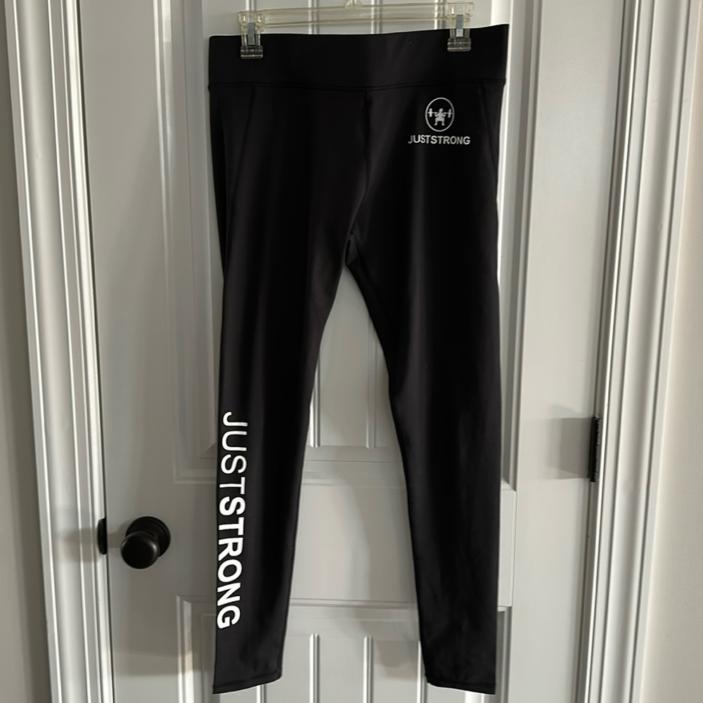 Just Strong women’s size XL black leggings